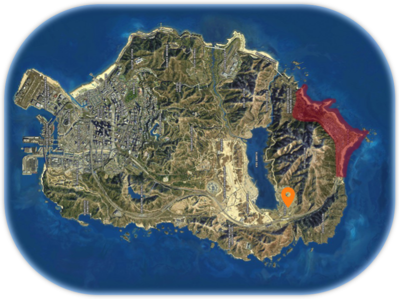 Drug Lab Location Map